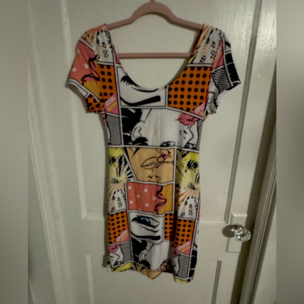 Almost Famous Pop Art Comic Dress